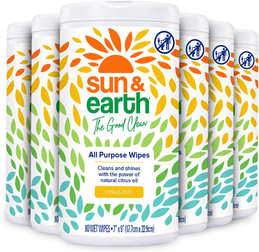 All-Purpose-Cleaner-Wipes-Bulk-by-Sun-&-Earth,-480-2319