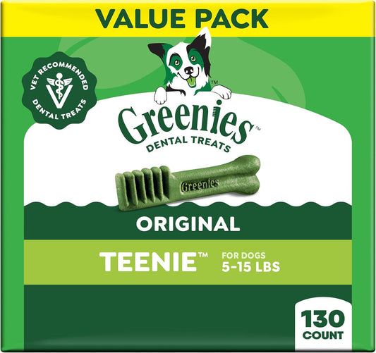 Greenies-Veterinarian-Recommended-Adult-Natural-Dental-Dog-Treats-Teenie-Size,-Dog-Dental-Original-2969