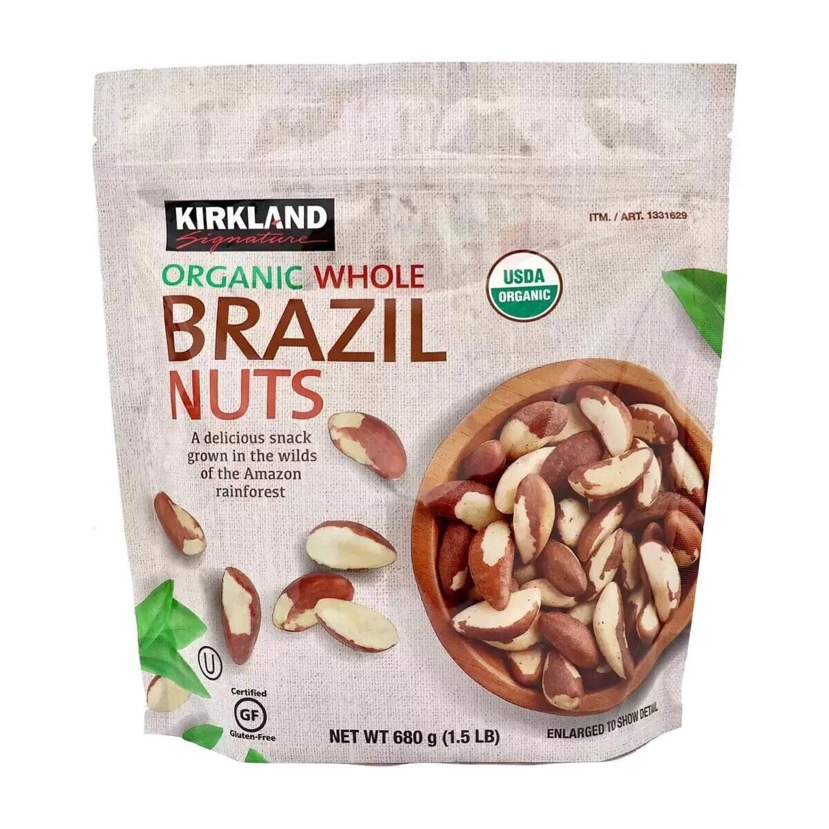Kirkland-Signature-Organic-Brazil-Nuts,-1.5LB-(Pack-3440