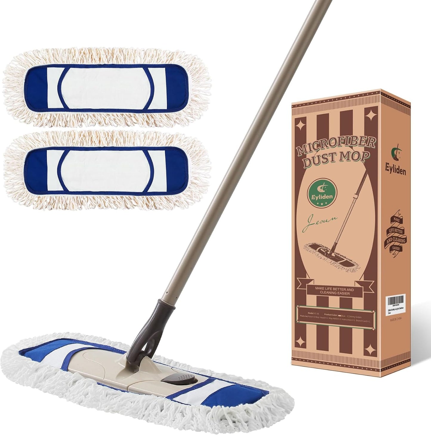 Eyliden-Dust-Mop-with-Reusable-Washable-Pads---One-Touch-4417