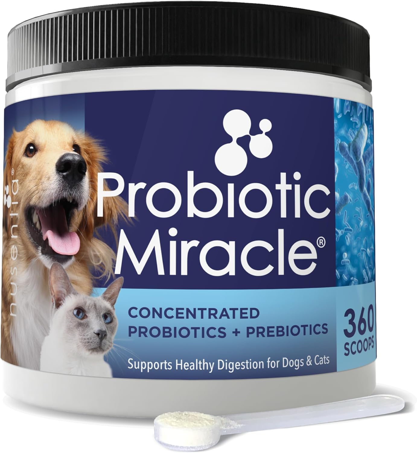 NUSENTIA-Probiotics-for-Dogs--(360-Scoops)-Probiotic-Miracle--Advanced,-Species-Specific-Probiotics-Prebiotics-114