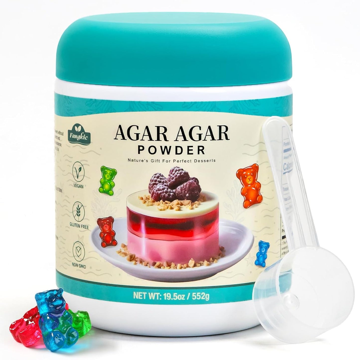 19.5oz-Agar-Agar-Powder---1-Natural-Seaweed-Thickener-&-Gelling-Agent,-sugar-Vegan,-1228