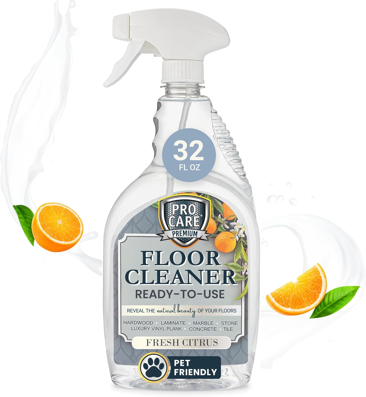 Procare-Citrus-Floor-Cleaner-(Made-in-USA)-|-Tile,-Stone,-3918