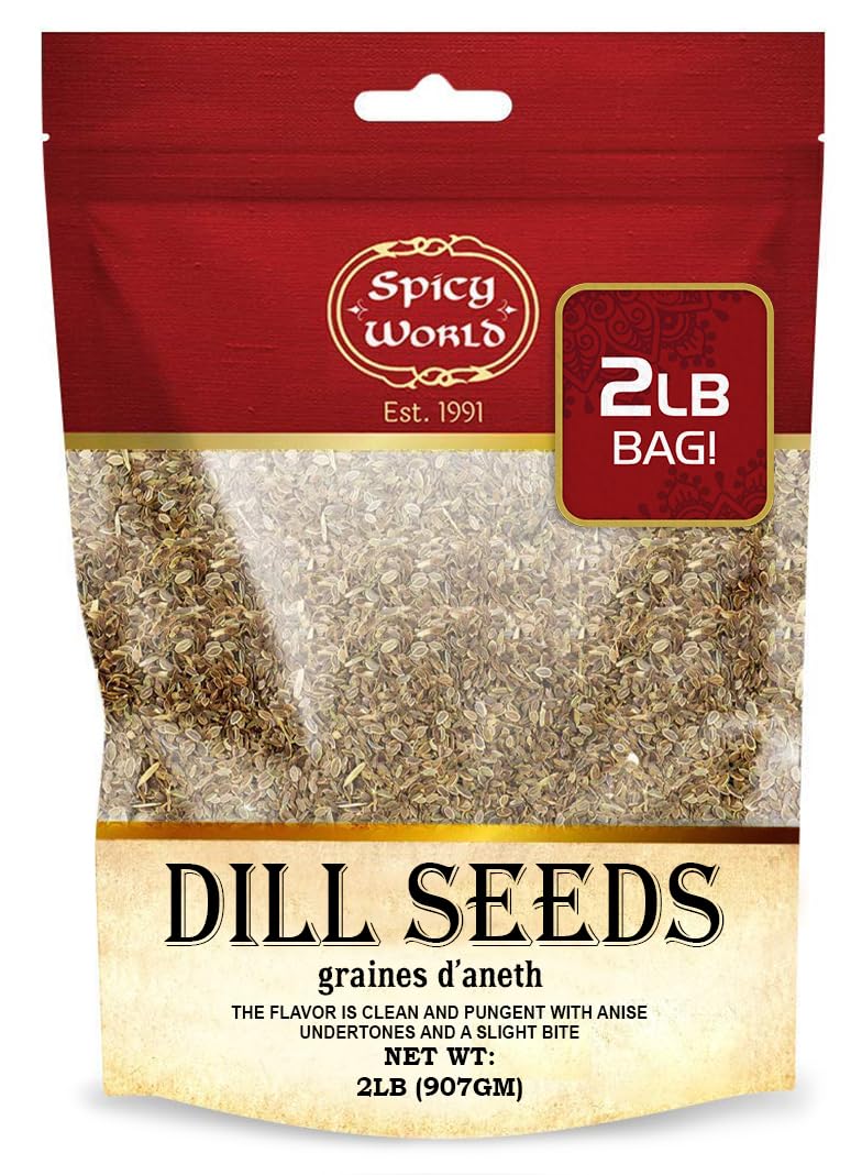 Spicy-World-Dill-Seeds-2-LB-Bulk-Bag---Whole-Spice-|-1070