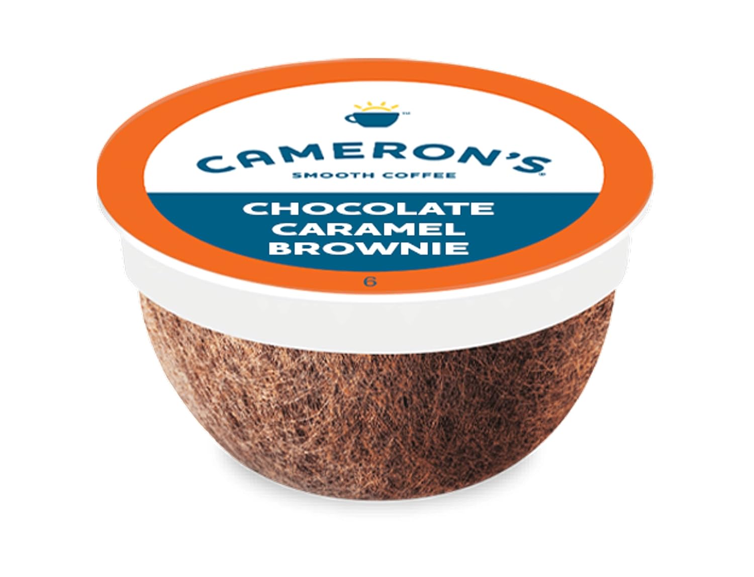 Cameron's-Coffee-Cápsulas-de-una-sola-porción,-saborizadas,-brownie-de-caramelo-chocolate,432