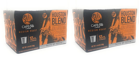 Cafe-Ole-HEB-Single-Serve-Coffee-Pods-12-count---2-boxes-(Houston-1063