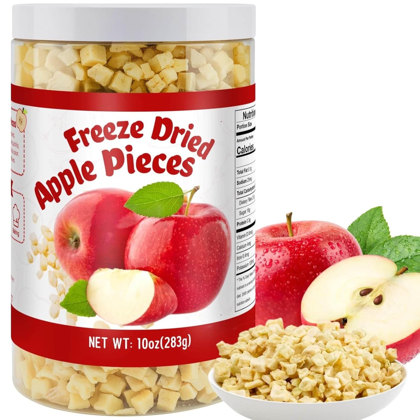 10oz-Freeze-Dried-Diced-Apples-Pieces--Crispy-Apple-Slices,-No-Sugar-Added-Apple-Delicious-916