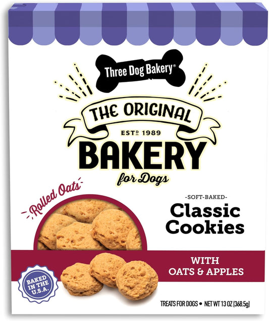 Three-Dog-Bakery-Soft-Baked-Classic-Cookies-with-Oats-and-Apple,-Treats-2017