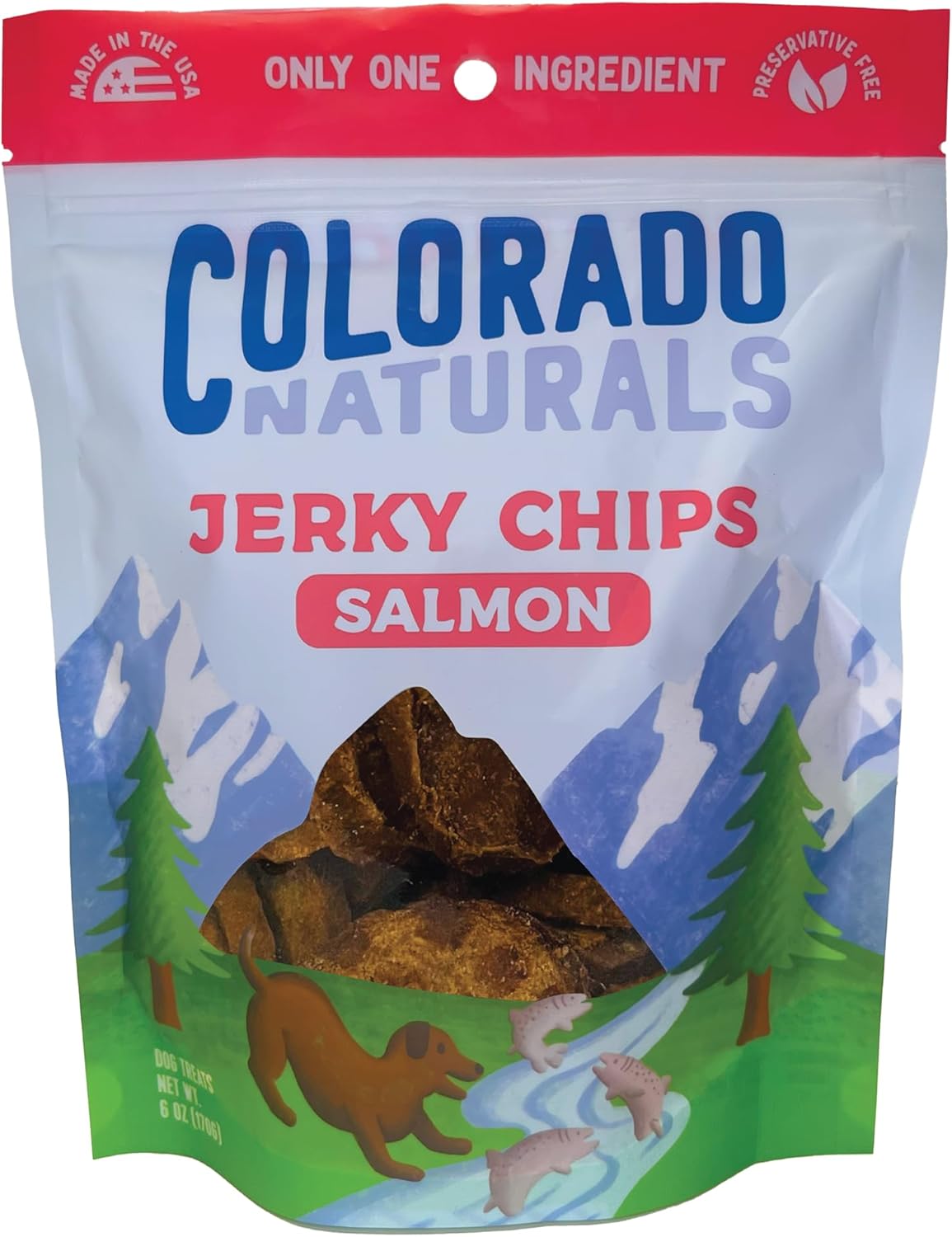 Salmon-Jerky-Chips-Dog-Treats,-6-oz-–-2121