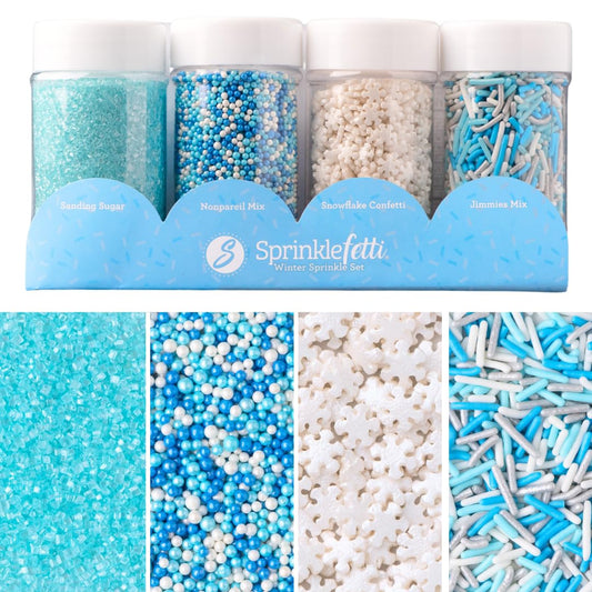 Sweets-Indeed-Christmas-Sprinkles,-4-Pack,-Snowflake-4451