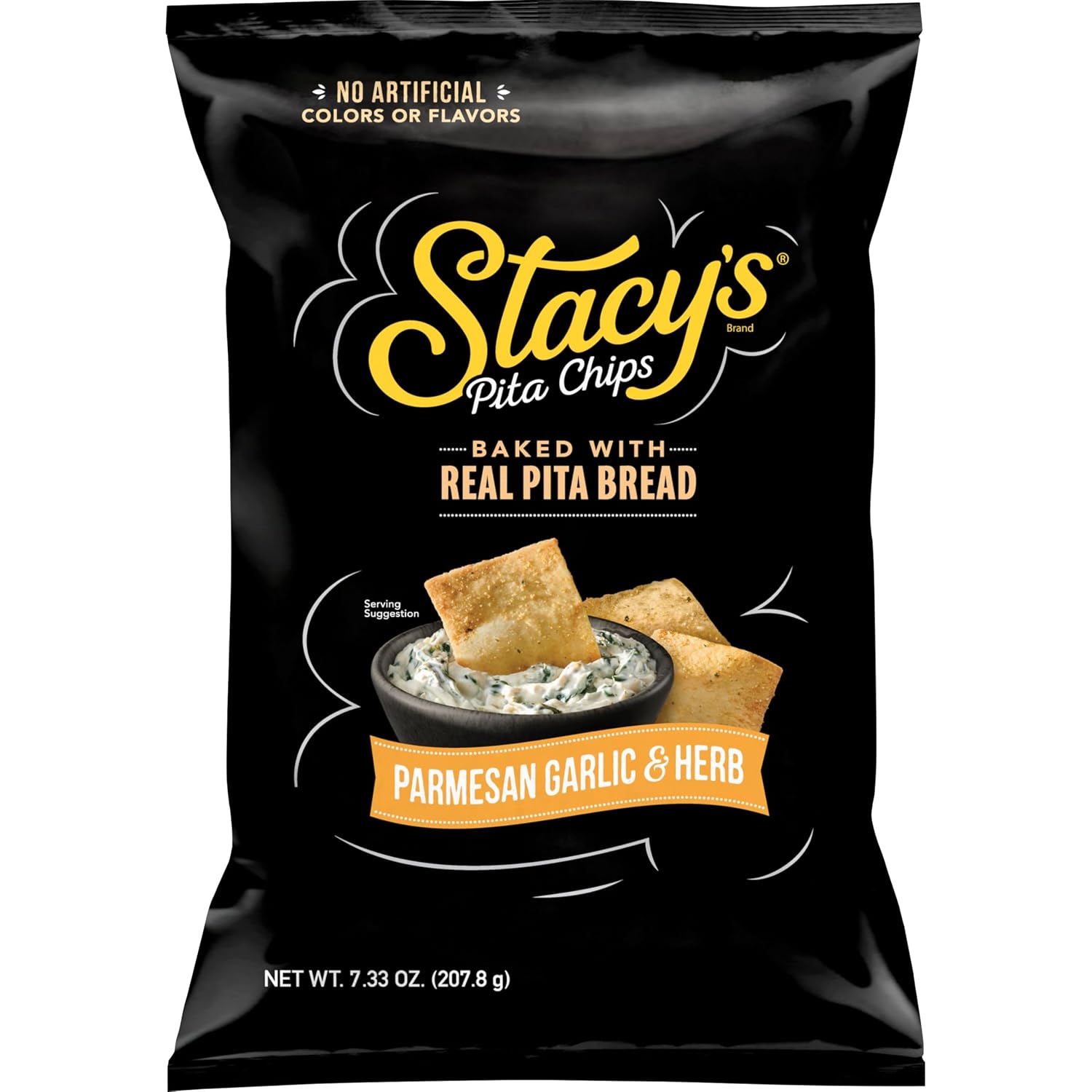Stacy’s-Pita-Chips,-Parmesan-Garlic-&-Herb,-No-Artificial-Colors-or--Flavors,-7.33-oz--1773
