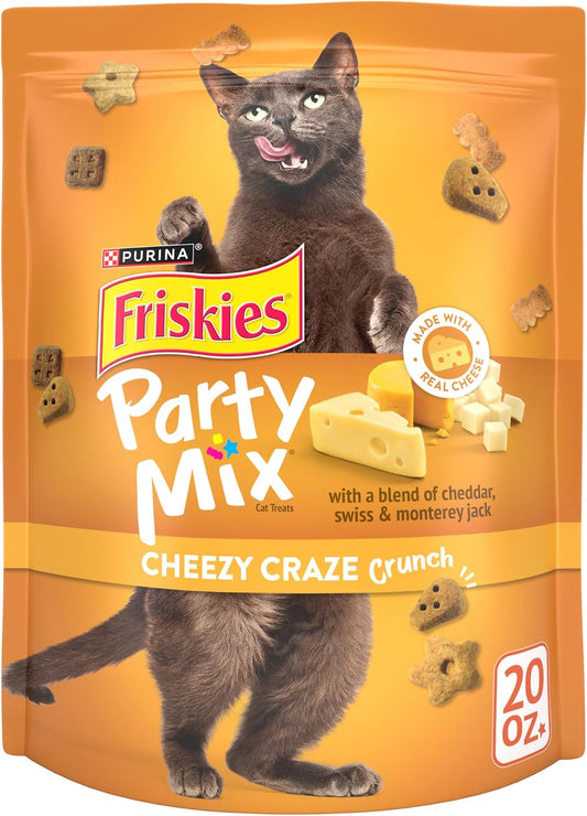 Purina-Friskies-Cat-Treats,-Party-Mix-Cheezy-Craze-Crunch---20-oz.-Pouch--558