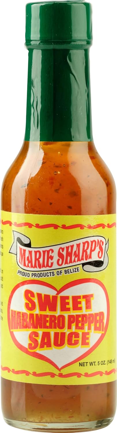 Marie-Sharp's-Sweet-Habanero-Pepper-Sauce,-469
