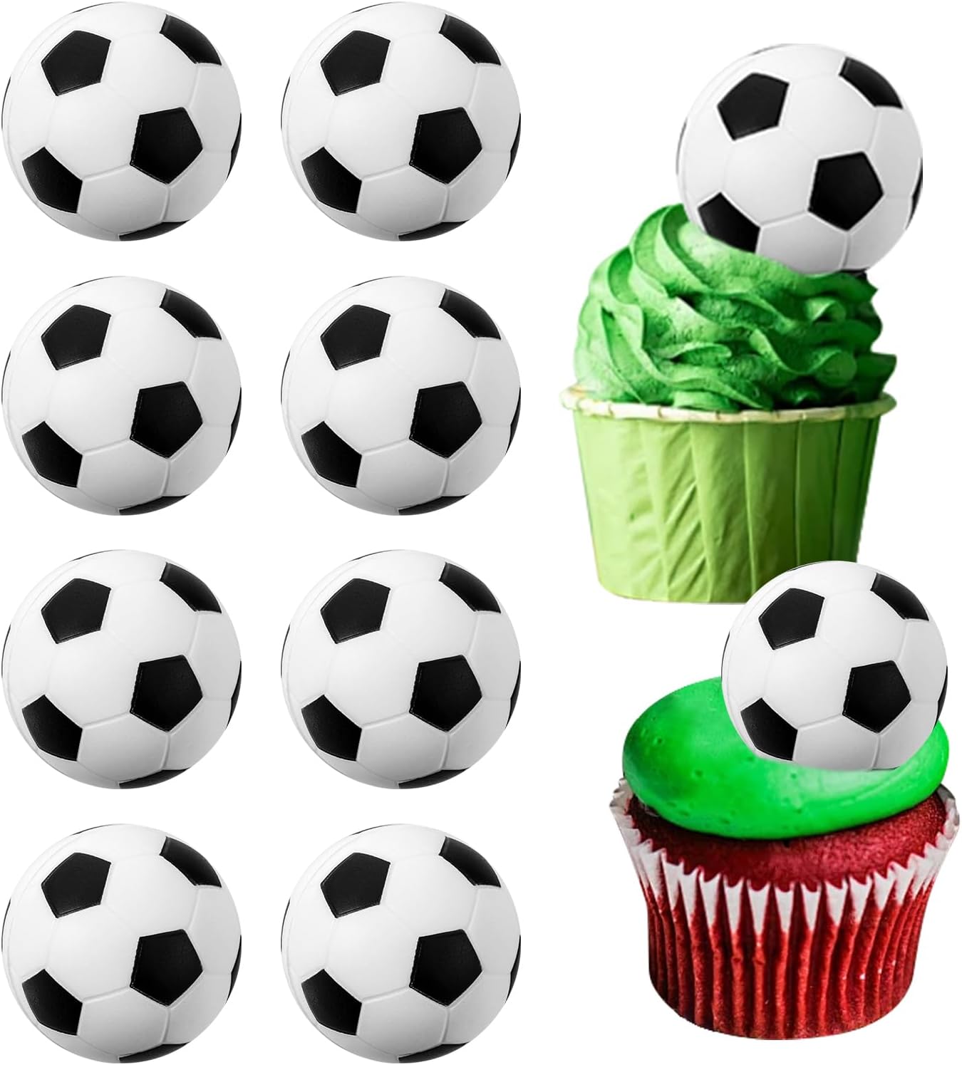 Giantree-10-Pcs-Soccer-Ball-Cupcake-Toppers,-3D-Foam-Soccer-Ball-Cake-Picks-Cake-262