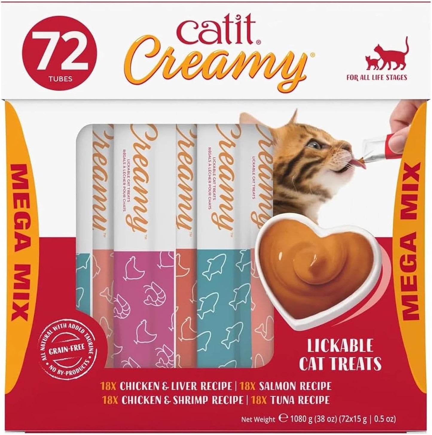 Catit-Creamy-Lickable-Cat-Treat-–-Healthy-Variety-of-Flavors,-72-Pack,-Hand-Feed-or-549