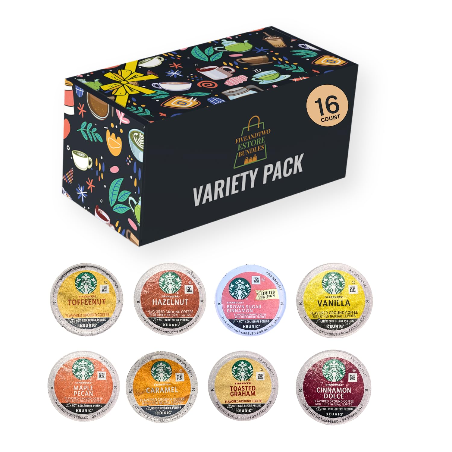Fiveandtwoestore-Bundles-Flavored-Coffee-Pod-Variety-Pack,-16ct-–Includes-8-Flavored-K-Cup-Pods-1441