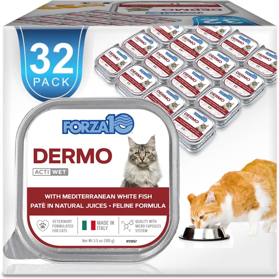 Forza10---Cat-Food,-Actiwet-Dermo-Wet-Cat-Food,-Non-GMO,-Vet-Approved-for-366