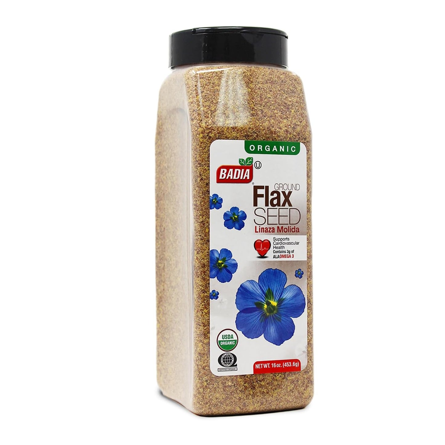 Badia-Organic-Ground-Flax-Seed,-16-oz---Superfood-High-in-Fiber-2182