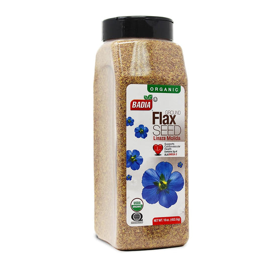 Badia-Organic-Ground-Flax-Seed,-16-oz---Superfood-High-in-Fiber-2182