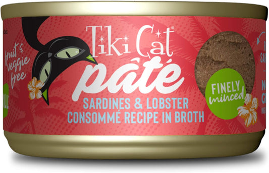 Tiki-Cat-Grill-Pâté,-Sardines-&-Lobster-Consommé,-High-Protein-and-1-Ingredients,-Finely-Cat1032