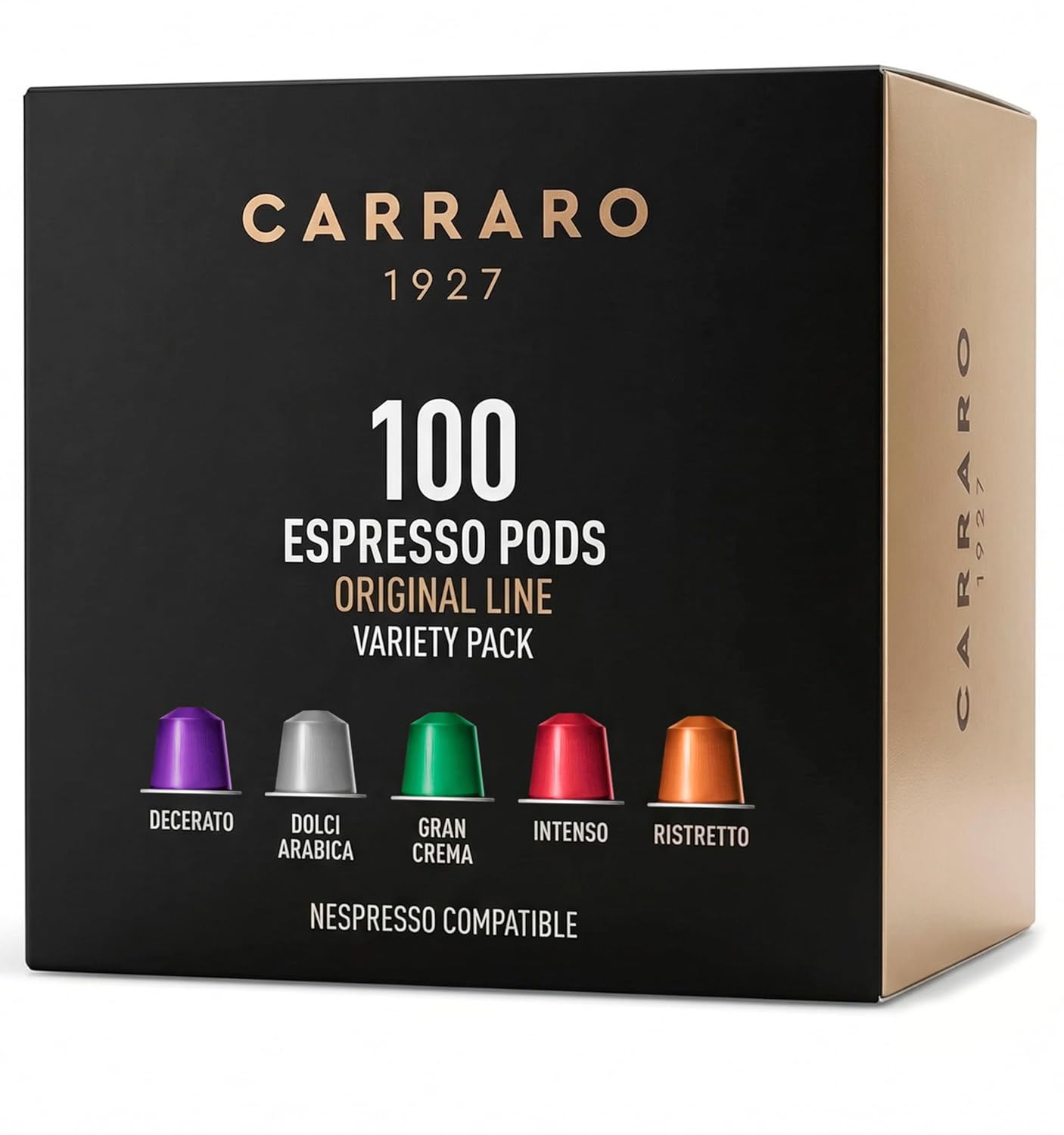 CARRARO-Variety-Pack---100-Espresso-Capsules-Compatible-with-Nespresso-Original-Line-Machines-2871