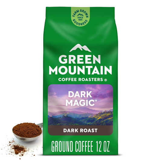 Green-Mountain-Coffee-Roasters,-Dark-Magic,-Ground-Coffee,-Dark-Roast,-Bagged-12oz.---2667