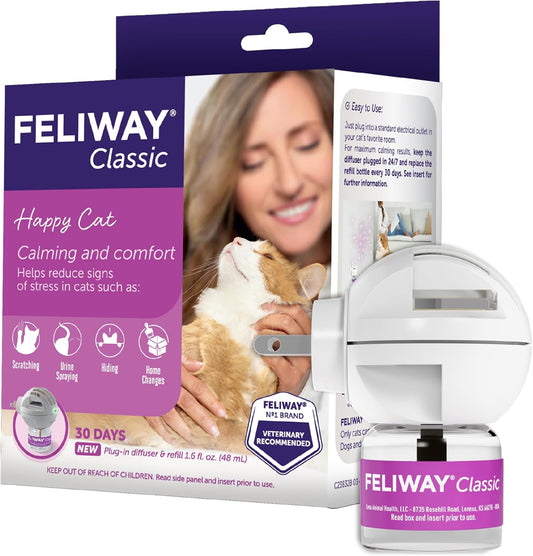 FELIWAY-Classic-Cat-Pheromone-Calming-Diffuser-Kit-|-Helps-Reduce-Stress?Related-Behaviors-Like-1692