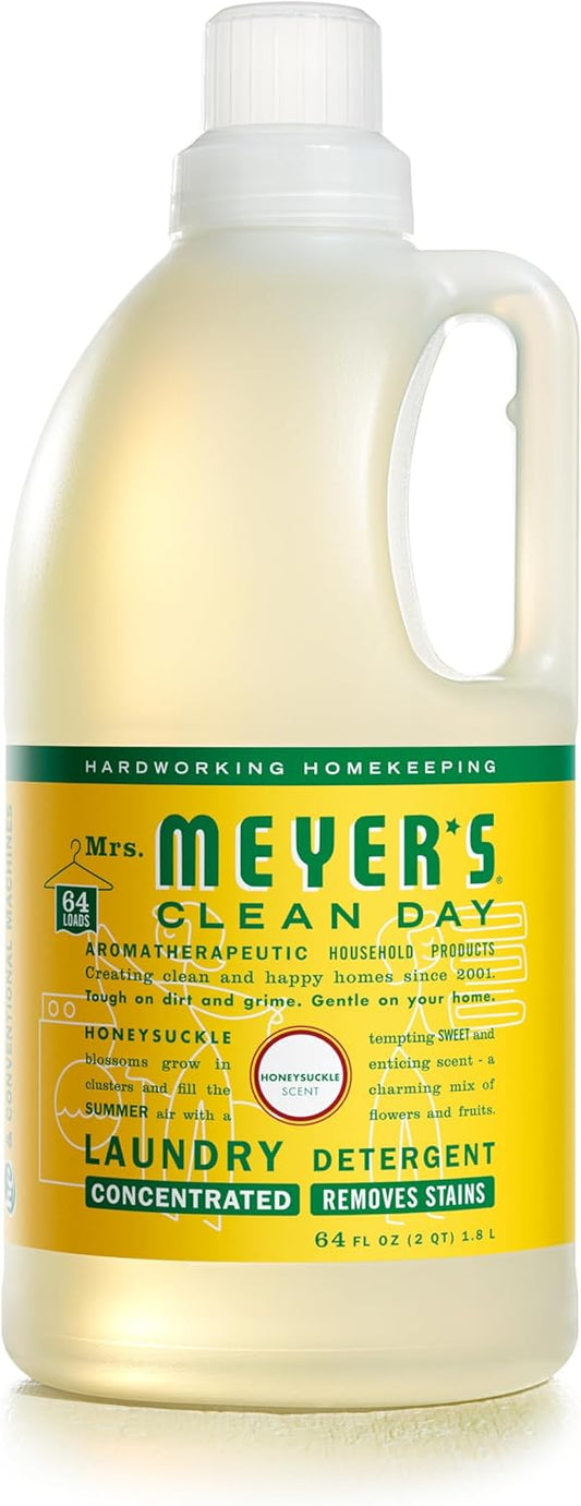 MRS.-MEYER'S-CLEAN-DAY-Laundry-Detergent,-Honeysuckle,-64-Fluid-Ounce-----1467