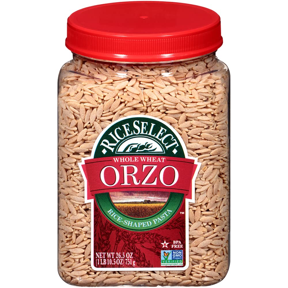 RiceSelect-Whole-Wheat-Orzo-Rice-Shaped-Pasta,-Non-GMO,-Vegan,-477