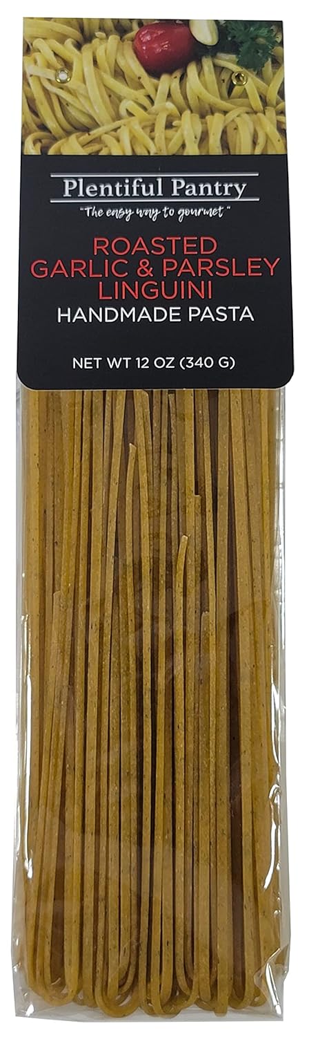 Plentiful-Pantry-Handmade-Roasted-Garlic-Parsley-Linguini-Pasta,-196