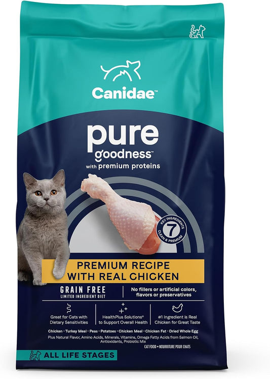 Canidae-Pure-Limited-Ingredient-Premium-Dry-Cat-Food,-Real-Chicken-Recipe,-10-lbs,-948