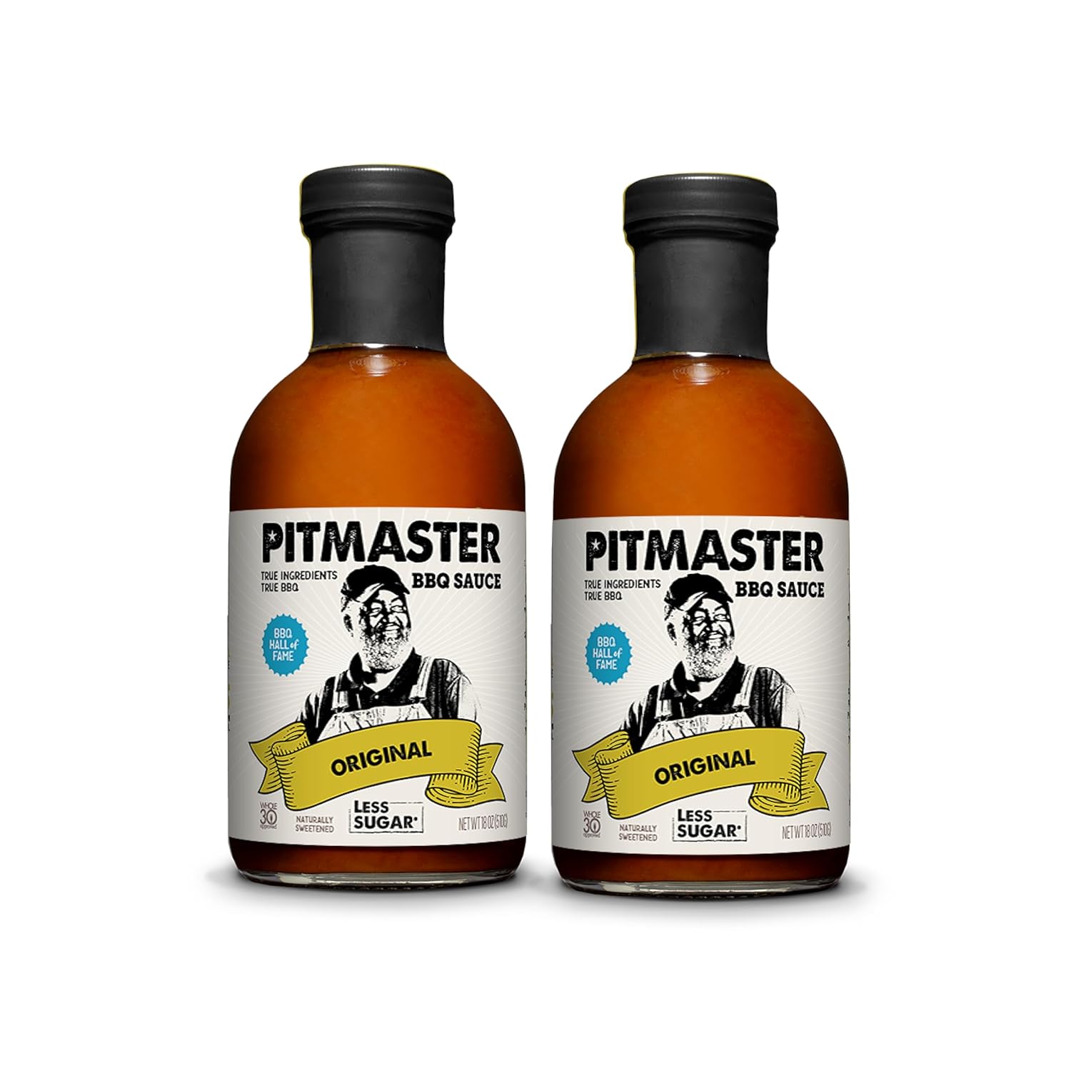 True-Made-Foods-Pitmaster-Original-(Kansas-City-Style)-Barbecue-Sauce,-Thick-and-Sweet,-355