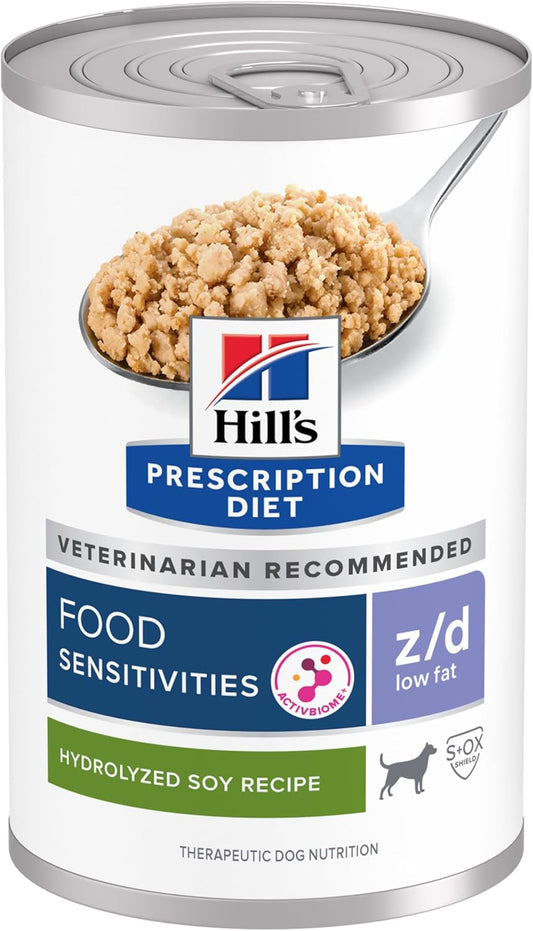 Hill's-Prescription-Diet-z/d-Low-Fat-Dog-Wet-Food,-Hydrolyzed-Soy-Recipe,-13-1300