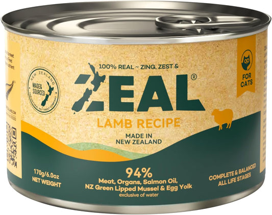 ZEAL-New-Zealand-Wet-Cat-Food-–-High-Protein,-Grain-Free-with-Superfoods-(Lamb,-500