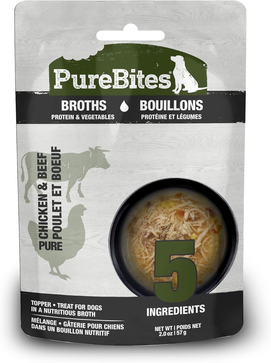 PureBites-Chicken-&-Beef-Broths-for-Dogs,-Only-5-Ingredients,-Case-of-18-558