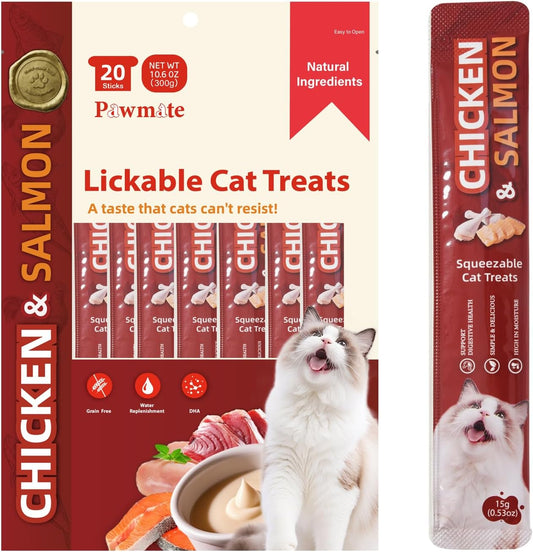 Pawmate-Lickable-Cat-Treats,-Chicken-&-Salmon-Cat-Squeeze-Treats,-High-Moisture-Grain-Free-129