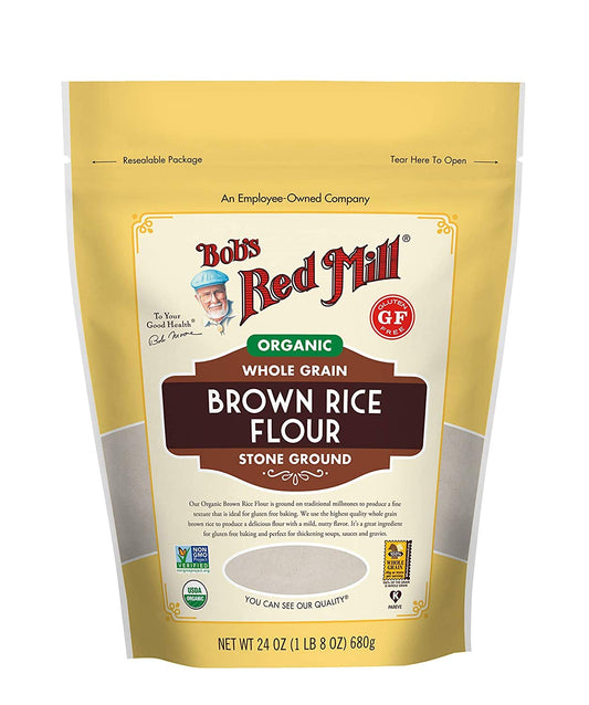 Bob's-Red-Mill-Harina-de-arroz-integral-orgánica,-24-(paquete-47