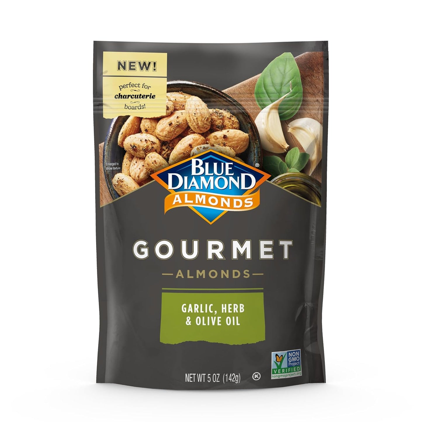 Blue-Diamond-Almonds,-Gourmet-Specialty-Garlic,-Herb,-and-Olive-Oil-Flavored-Classic-Nuts-for-2200