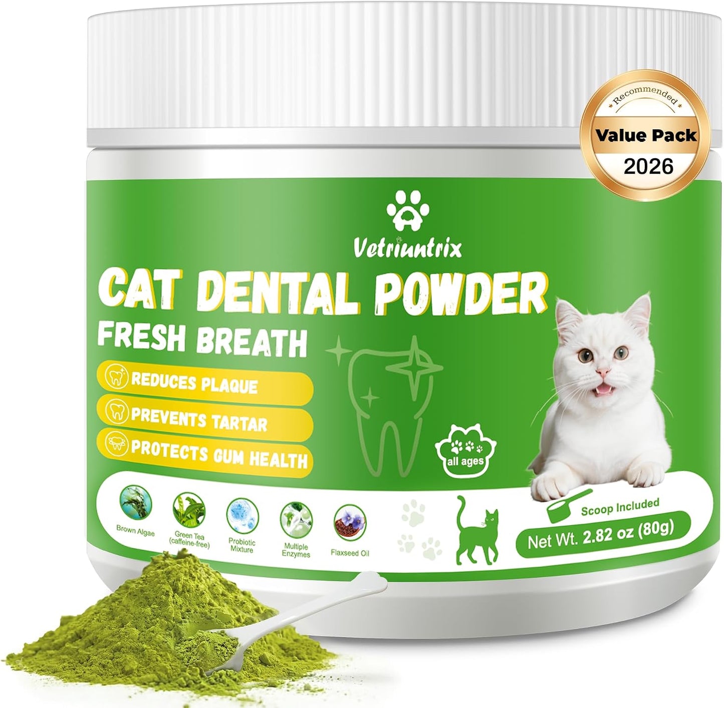Cat-Dental-Care-Powder,-Cat-Teeth-Cleaning-with-Natural-Ingredients-and-Probiotics,-Dental-1314