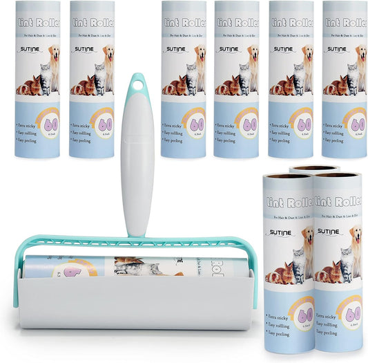 Lint-Rollers-for-Pet-Hair-Extra-Sticky-600-Sheets/10-Refills,-1985