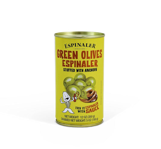 Espinaler-Olives-Stuffed-w/Anchovy,-350g-----------------536