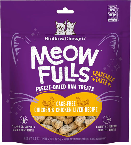 Meowfulls-Freeze-Dried-Cat-Treats-Chicken-&-Chicken-Recipe,-3