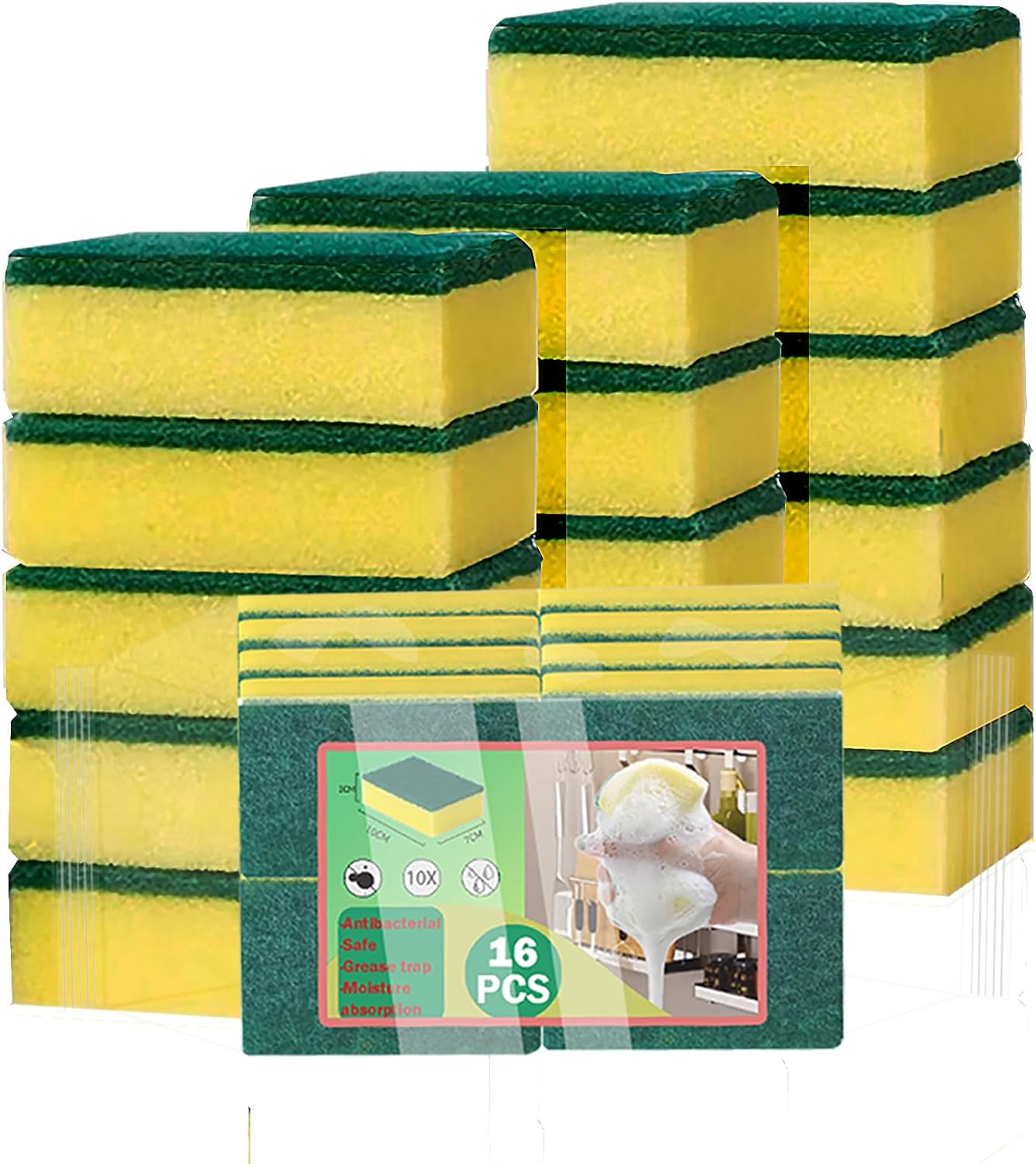 Sponges-Kitchen-16-Count,-Non-Scratch-Scrub-Dish-Sponges,-Heavy-Duty-4351