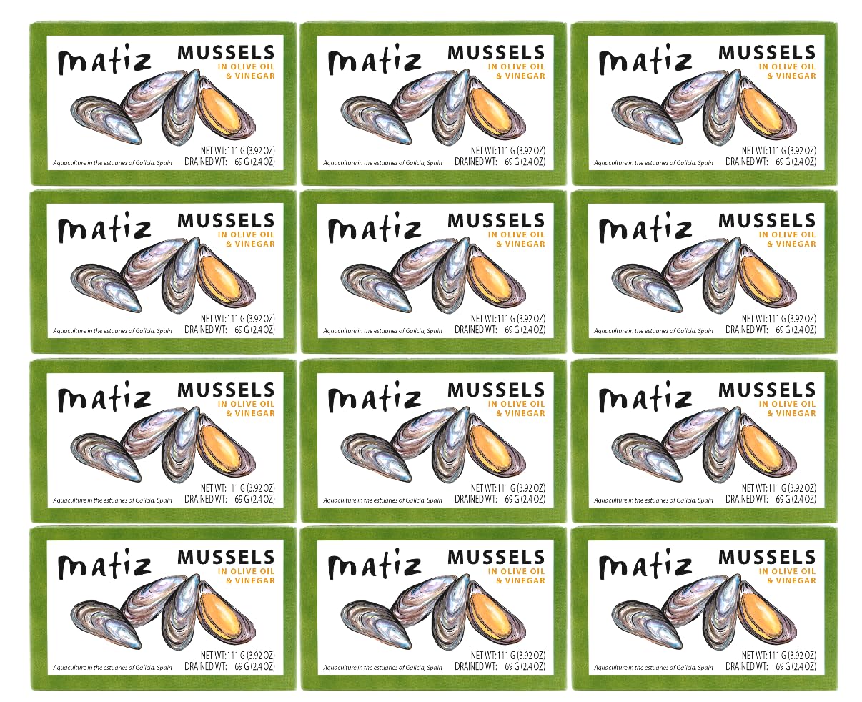 Matiz-España-Mussels-in-Extra-Virgin-Olive-Oil-&-Apple-Cider-Vinegar-|-378