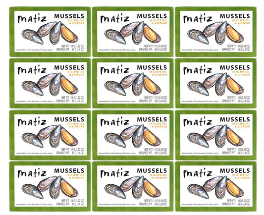 Matiz-España-Mussels-in-Extra-Virgin-Olive-Oil-&-Apple-Cider-Vinegar-|-378