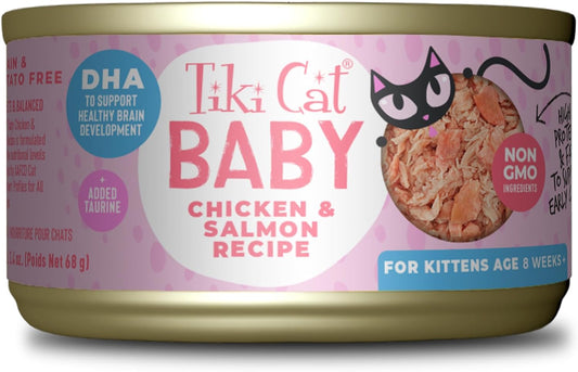 Tiki-Cat-Baby,-Chicken-&-Salmon,-High-Protein-and-1-Non-GMO-Ingredients,-Wet-Cat-868