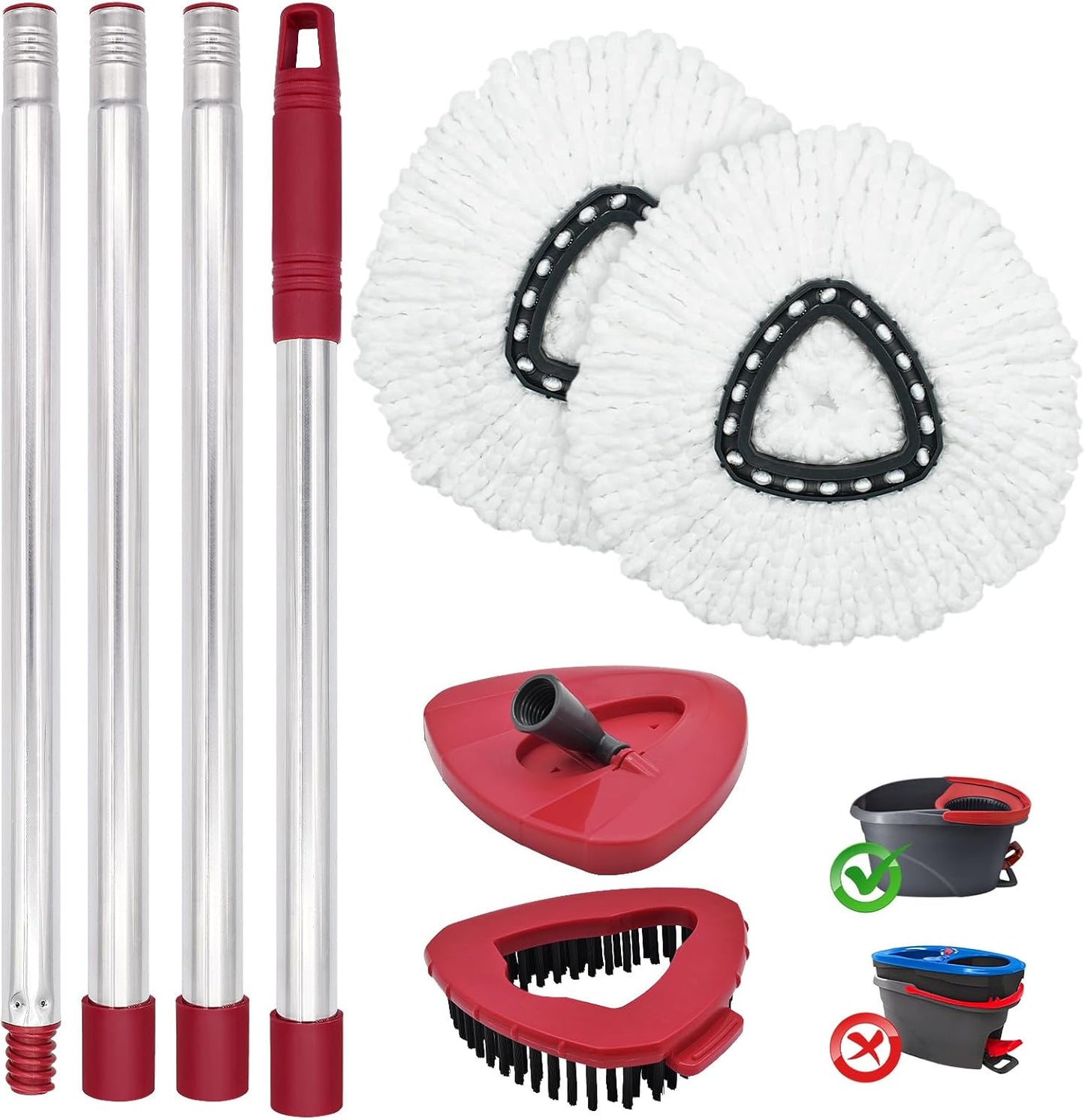 Spin-Mop-Head-Replacement,-Base,-Mop-Handle-for-Oceda-EasyWring-3007