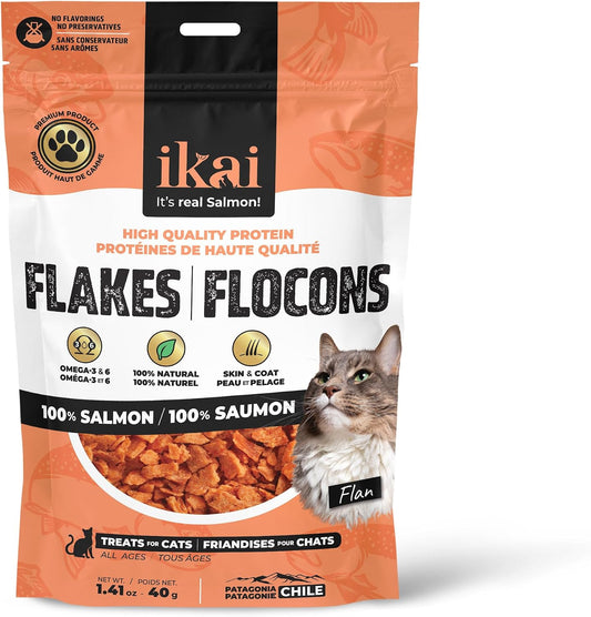 IKAI---1-Natural-Flakes-Cat-Treats---Single-Ingredient:-Patagonian-Salmon-from-Chile,-61