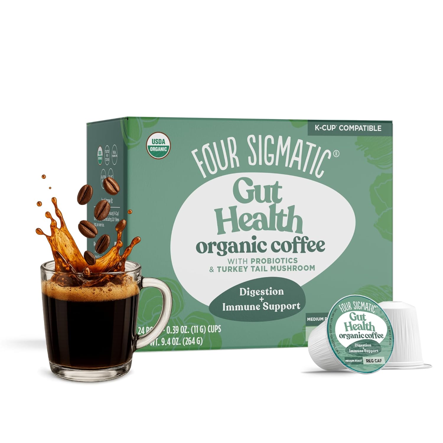 Café-con-probióticos-Four-Sigmatic-en-K-Cups,-orgánico,-de-comercio-libre,-cola2704