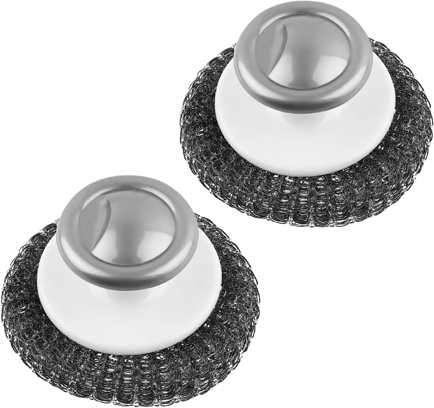 2-Pack-Stainless-Steel-Wool-Scrubber,-Scrubbing-Scouring-Pad,-Steel-2210